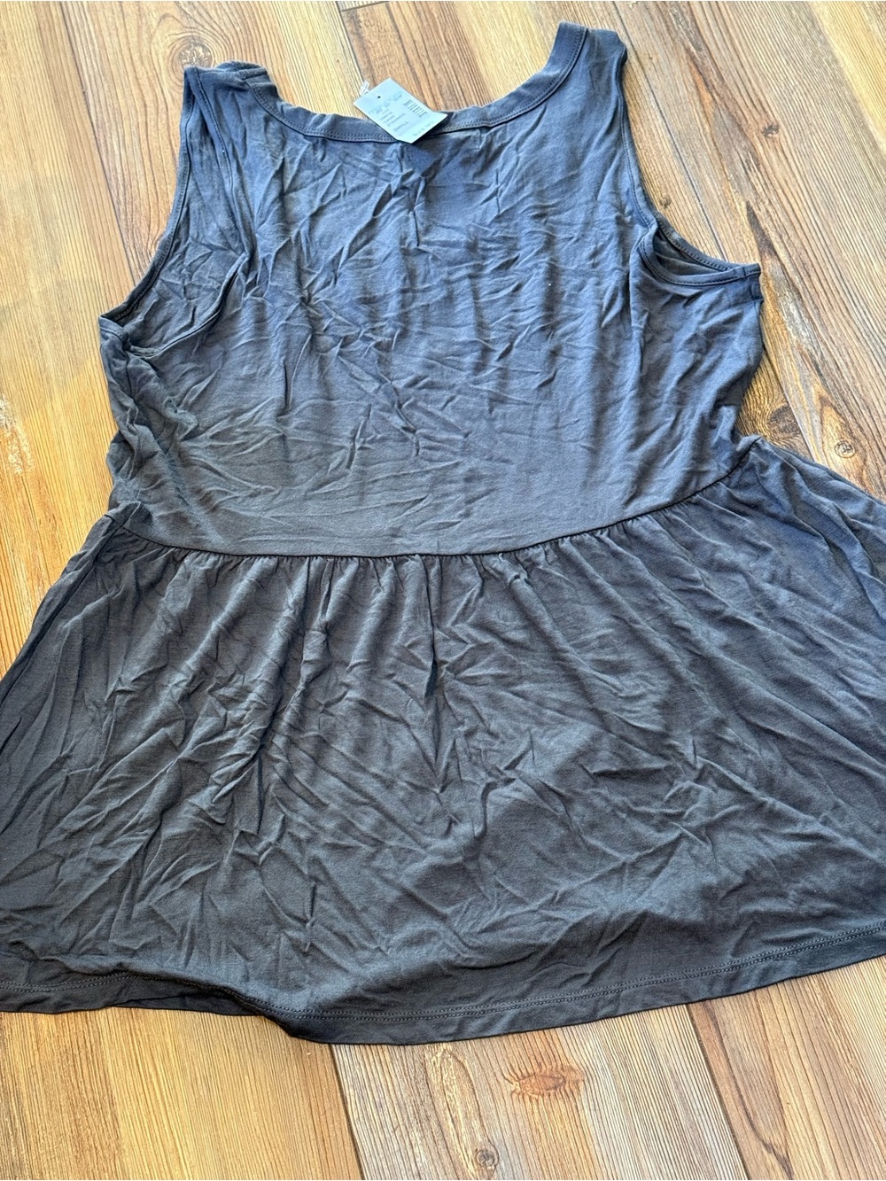 Maurices Sleeveless Tp in Gray Size Small NWT